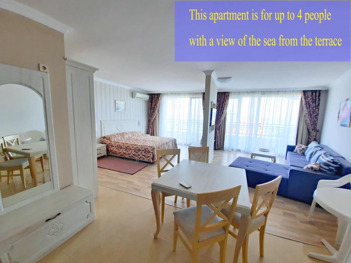 Private Super Apartments By Sea In Apart Hotel ! Pomorie Eksteriør bilde