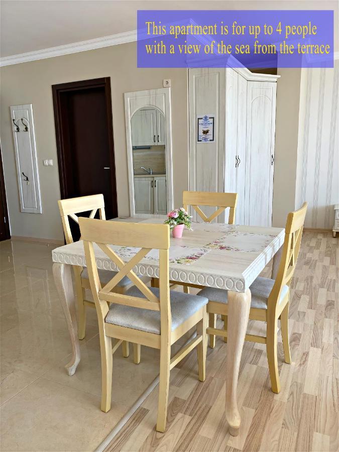 Private Super Apartments By Sea In Apart Hotel ! Pomorie Eksteriør bilde