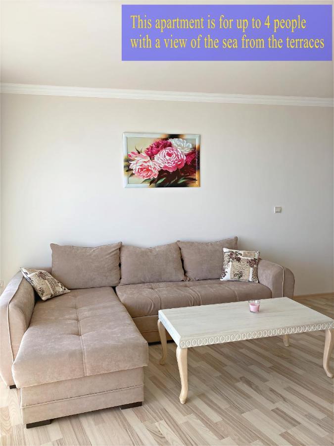 Private Super Apartments By Sea In Apart Hotel ! Pomorie Eksteriør bilde