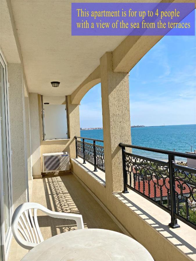 Private Super Apartments By Sea In Apart Hotel ! Pomorie Eksteriør bilde