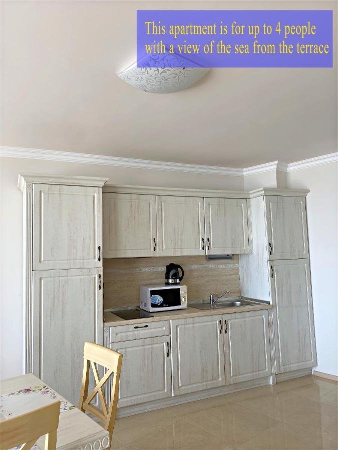 Private Super Apartments By Sea In Apart Hotel ! Pomorie Eksteriør bilde