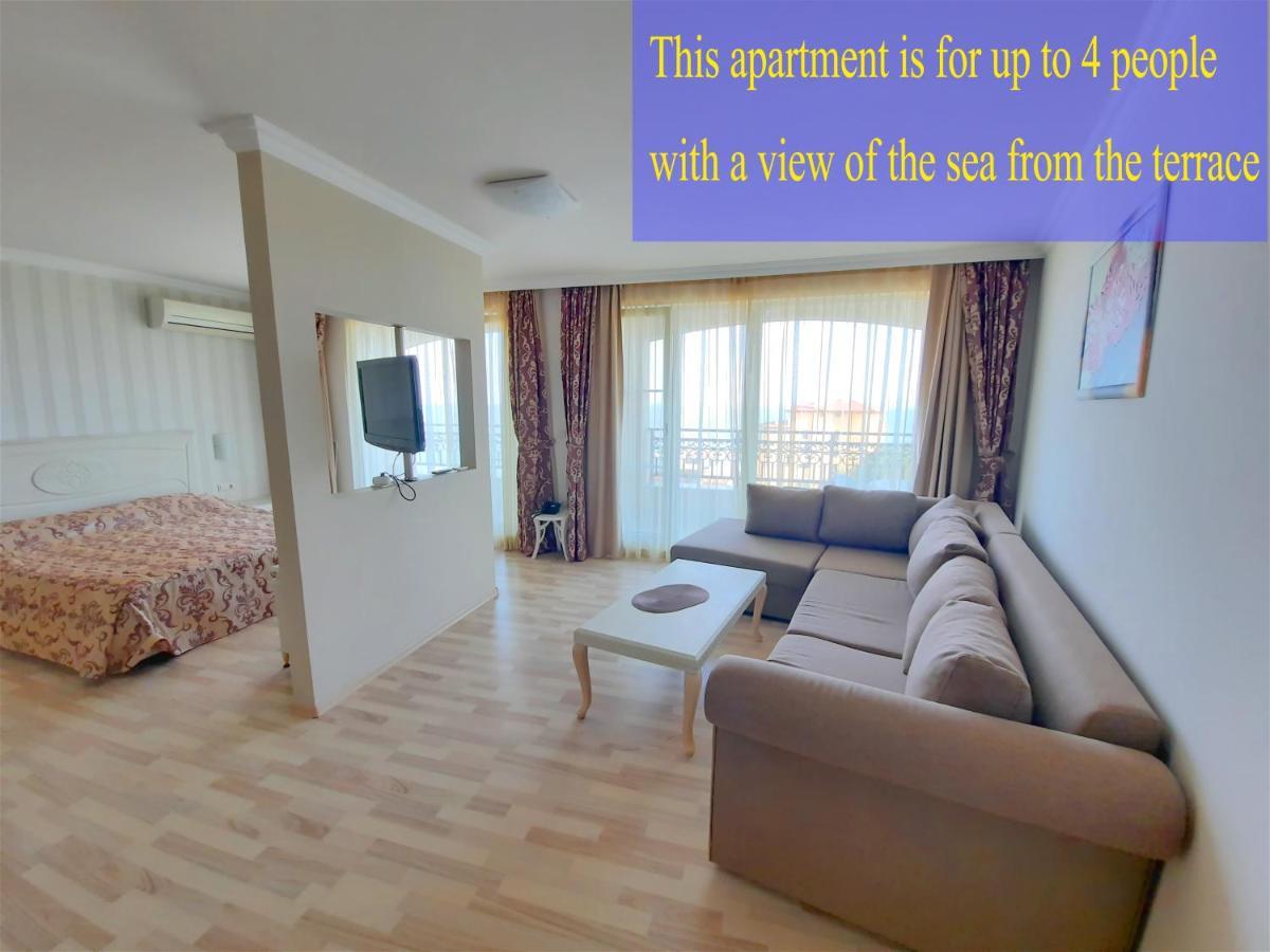 Private Super Apartments By Sea In Apart Hotel ! Pomorie Eksteriør bilde