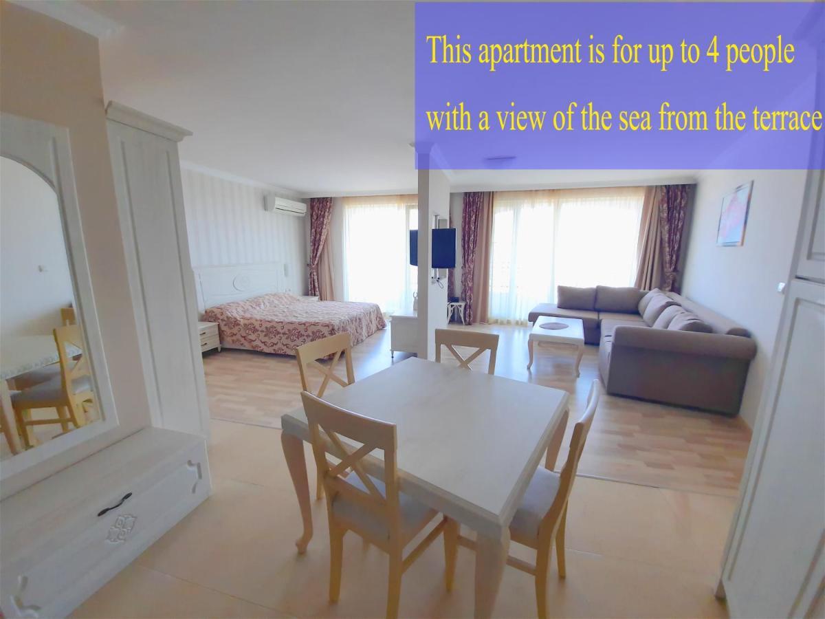 Private Super Apartments By Sea In Apart Hotel ! Pomorie Eksteriør bilde